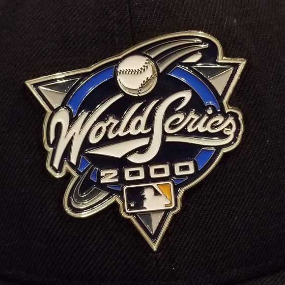 New York Yankees Hat New Era Size 7 3/4 59Fifty World Series 2000 Metal Logo - Picture 6 of 11